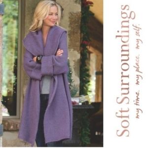 Soft Surroundings Telluride Topper Long Cardigan